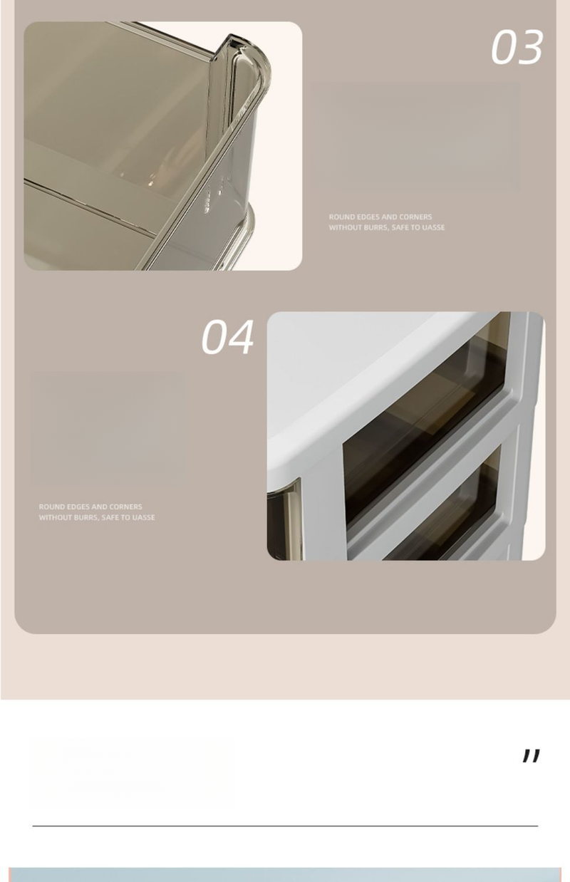 Schubladenbox Desktop-Büro Schreibtisch-Organizer Sonstiges Schreibwarenregal Studentenwohnheim Lagerbehälter_voghion.com
