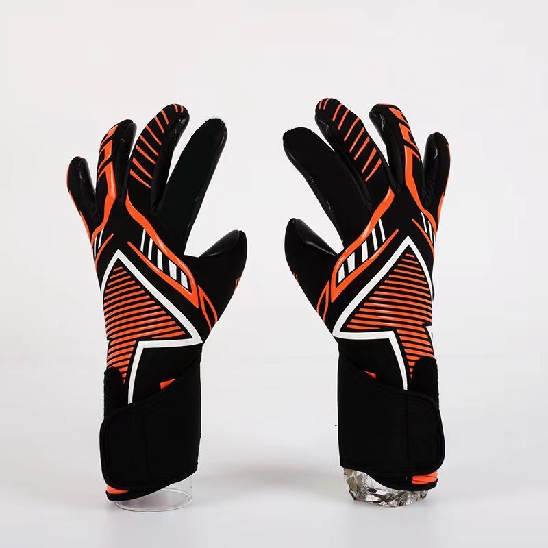 Novas luvas de goleiro para jovens e adultos, de látex, resistentes ao desgaste e antiderrapantes, luvas especiais para treinamento de competição_voghion.com