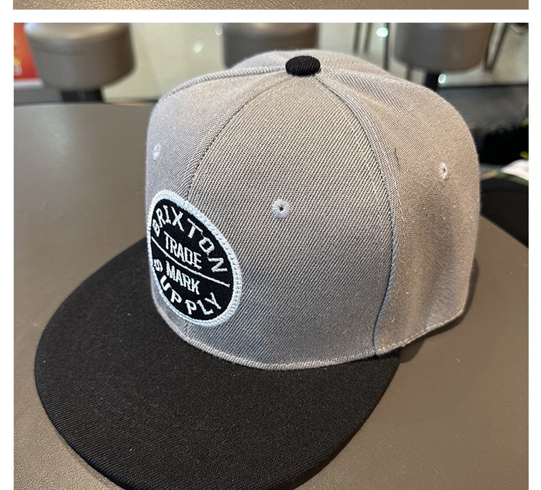 Hats for men in spring and autumn, flat along hats, big head, deep roof hats, hip-hop hats for women, wide brimmed_voghion.com