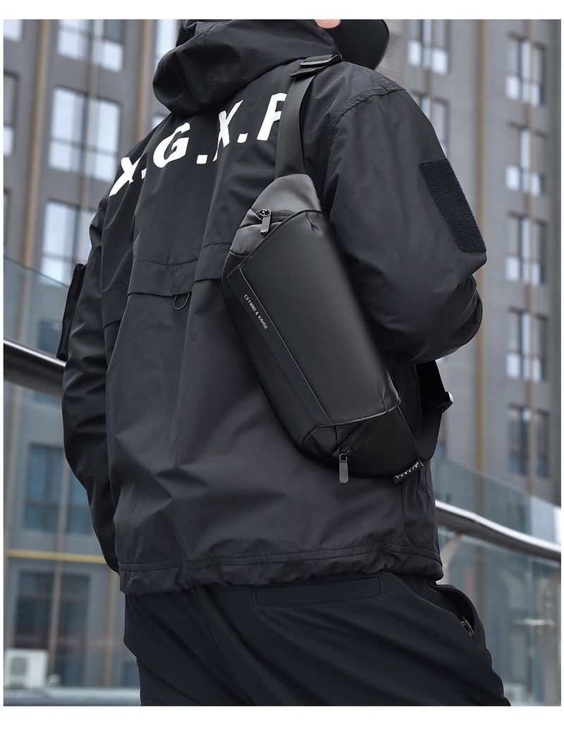 Borse da uomo Borsa a tracolla Borsa da uomo Borsa casual Borsa a tracolla Monospalla Tracolla Zaino da ciclismo Stile funzionale Sportivo Marsupio da uomo_voghion.com