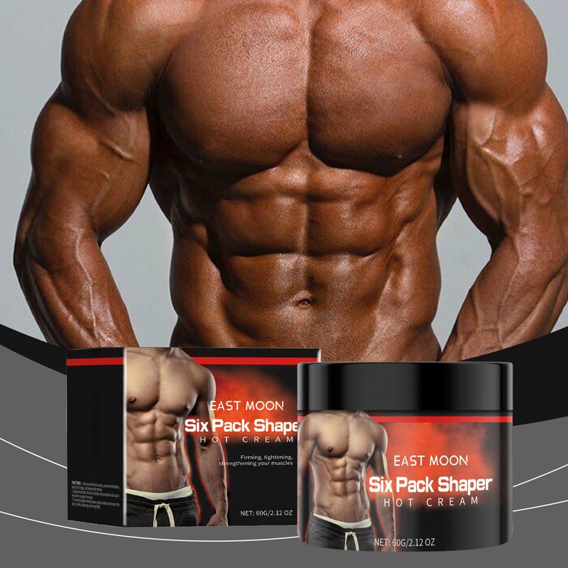 EAST MOON Abdominal Men's Sports Exercise Highlighting Muscle Lines Massage Moisturizing Care Cream_voghion.com
