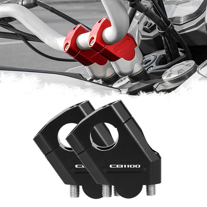 For CB1100EX CB1100RS Motorcycle Handlebar Riser Motocross Heightening Clamp Mount Pit CB1100 EX CB1100 RS Accessories_voghion.com