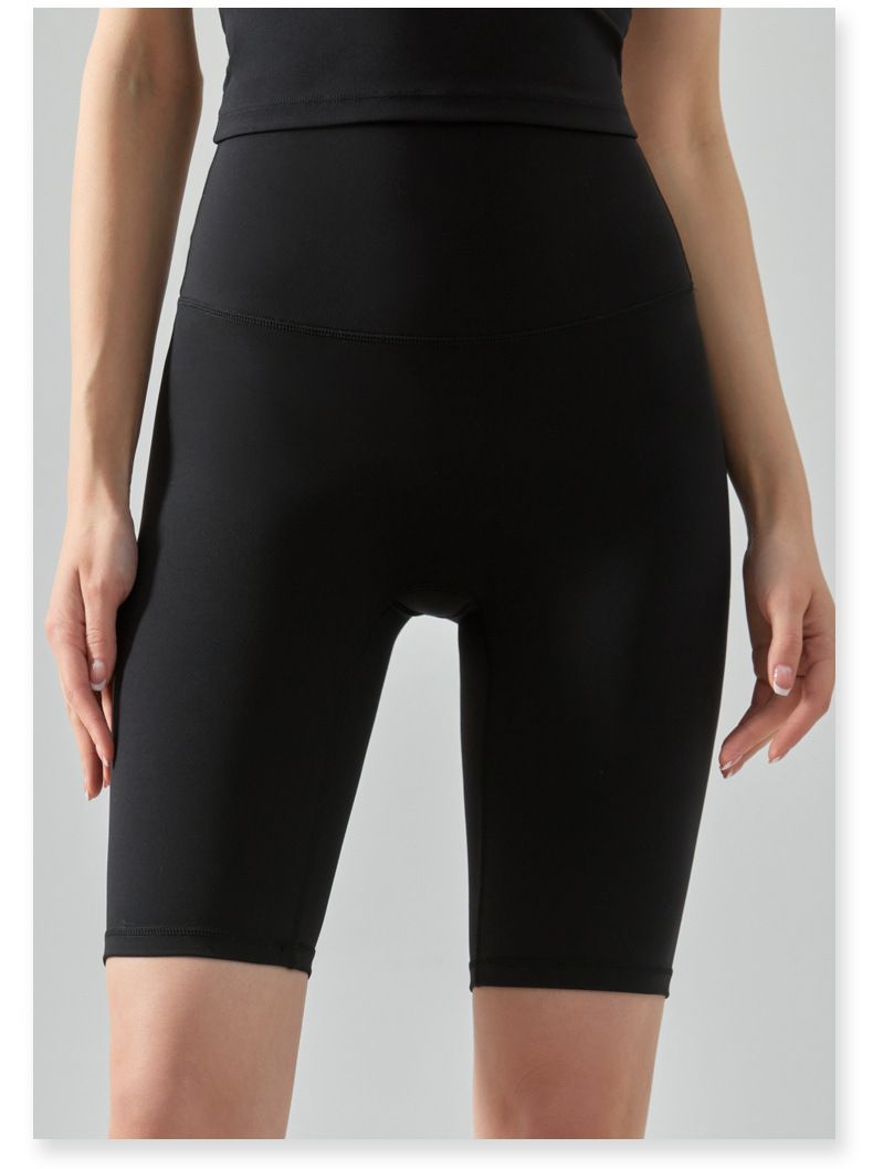 Damenbekleidung Freie Größe Coole Shorts Enge, hochelastische Sport-Radhose Europäische und amerikanische Fitness-Yoga-Shorts_voghion.com