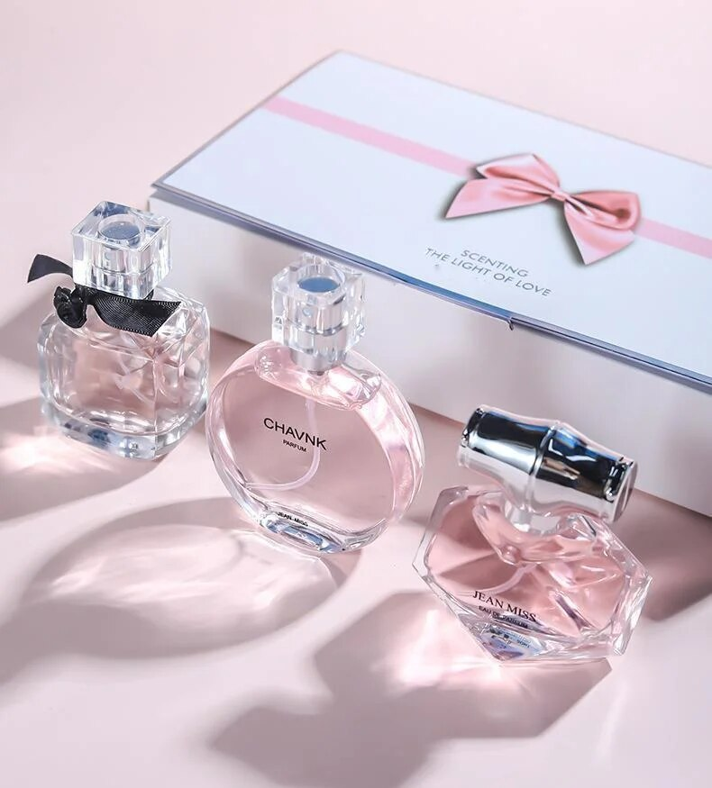 2023 New Hot Perfume Small City Yixiang Brand Heart Language Gift Box Women's Perfume Set Lasting Fragrance Vietnam Perfume_voghion.com