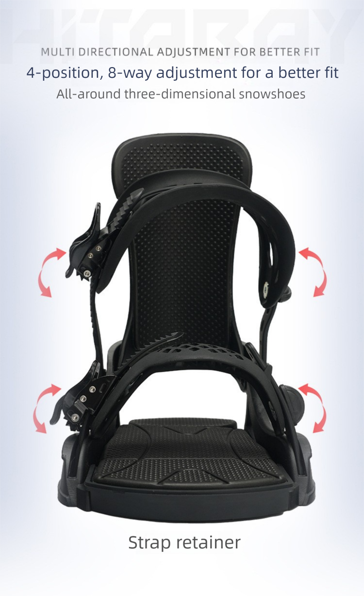 Outdoor Beginner Men And Women Quick Wear Accessories Carving Skiing Snowshoe Fixator Snowboard_voghion.com