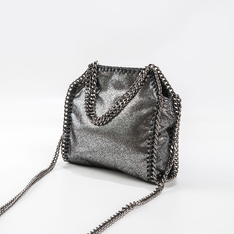 Marke frauen Schulter Taschen Neue Kette Riemen Stepp Geldbörsen Und Handtaschen Designer Weibliche Schulter Crossbody Tasche Damen Handtasche_voghion.com