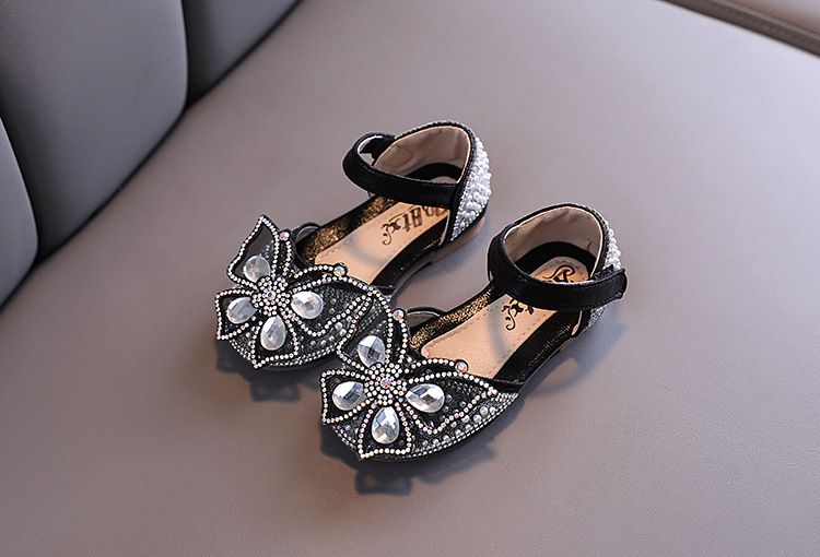 Mädchen Kleine Große Kind Prinzessin Casual Einzelnen Schuh Zeigen_voghion.com