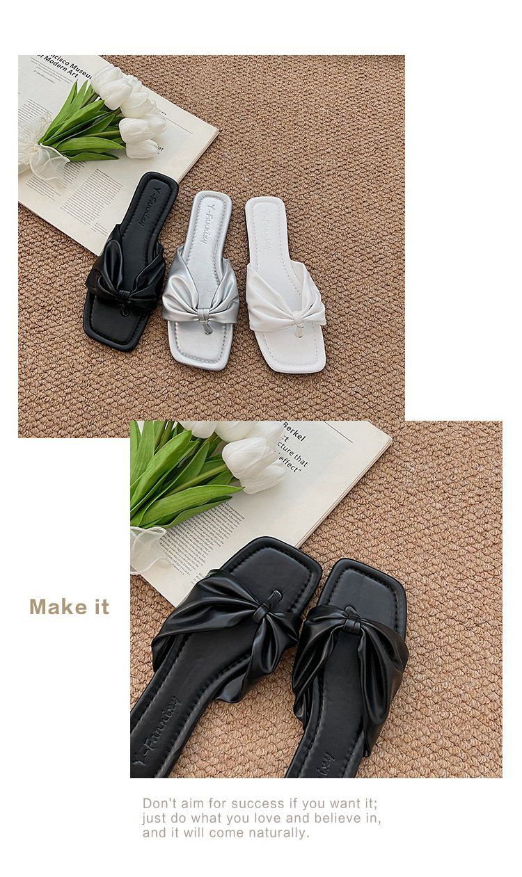 Summer Luxury Flip Flops - Cushioned Arch Support & Adjustable Ankle Straps | Wide Width Available_voghion.com