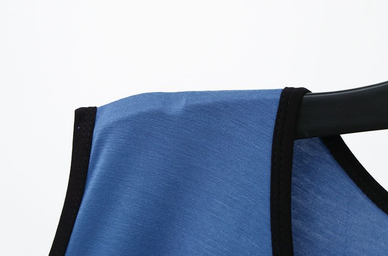 Modal Pyjamas Herren Lange Weste Lässig Lose Integrierte Große Größe Loungewear Bademantel Kleid-XL_voghion.com