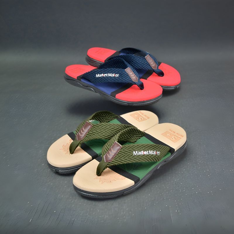 Herren-Flip-Flops, Herren-Hausschuhe mit High-End-Gefühl, Freizeitkleidung, weiche Unterseite, rutschfest, Fujian Beach, große Größe, Clip_voghion.com