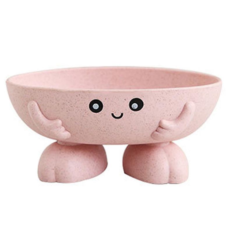 Portasapone antiscivolo a forma di cartone animato da 4 pezzi per il bagno_voghion.com