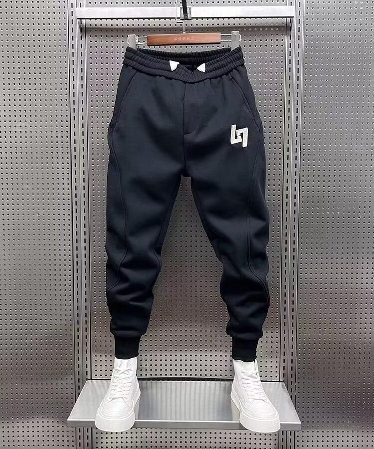 Spodnie męskie Modne męskie luźne spodnie dresowe Uniwersalne obcisłe spodnie Spodnie haremowe Spodnie sportowe ze ściągaczami_voghion.com