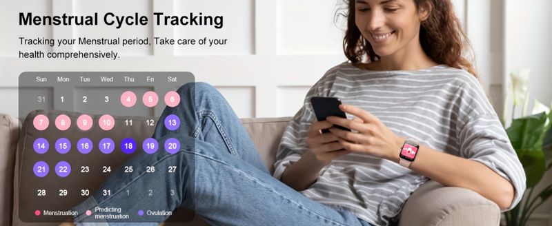 Chytré hodinky Blackview, fitness hodinky s monitorováním aktivity, kompatibilní s nejnovějšími modely Android a iPhone 2024, černé_voghion.com