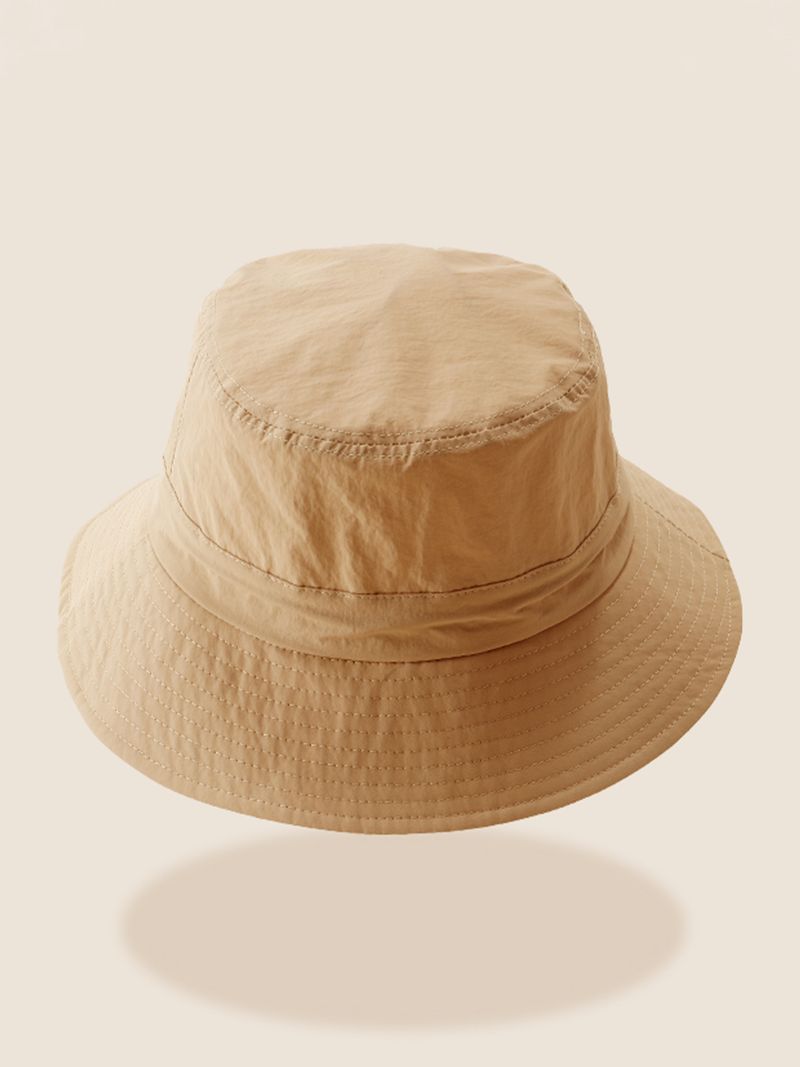 Neuheiten Sommer erfrischendes japanisches Waschbecken mit gerolltem Rand und doppellagigem Design, Fischertuch, faltbares Sonnenschutztuch für Damen_voghion.com