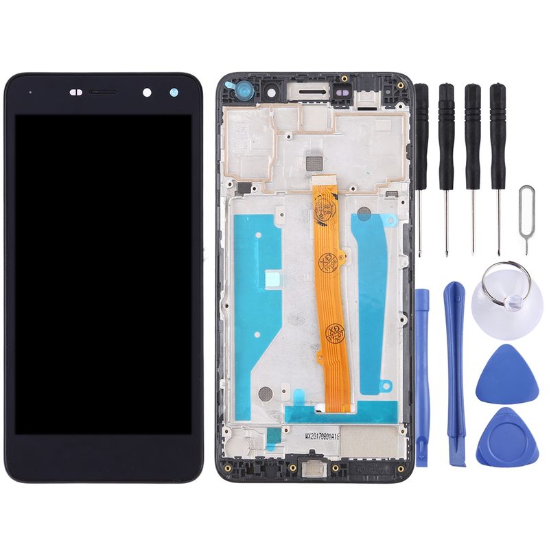 Écran LCD OEM pour Huawei Y5 (2017), numériseur complet avec cadre (noir)_voghion.com