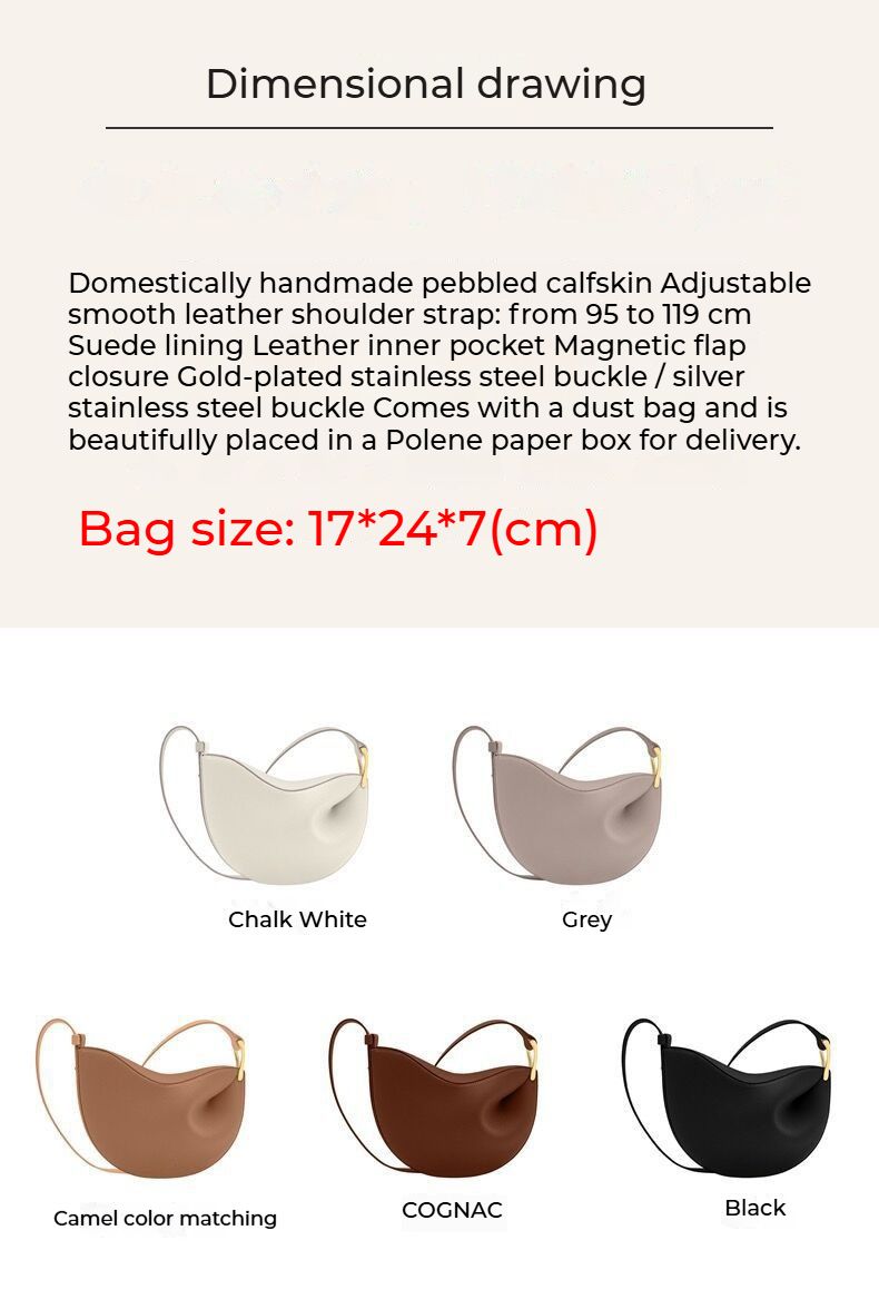 Borsa a tracolla singola Borsa a pisello Vera pelle da donna Nuova borsa a tracolla singola Borsa a tracolla in pelle di mucca Borsa da donna alla moda_voghion.com