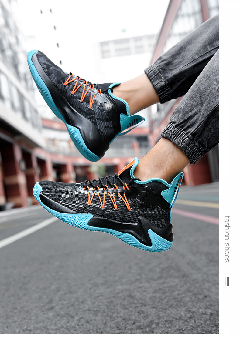 Men's shoes basketball shoes mesh surface breathable student running shoes soft soles sneakers low top non-slip sports shoes_voghion.com
