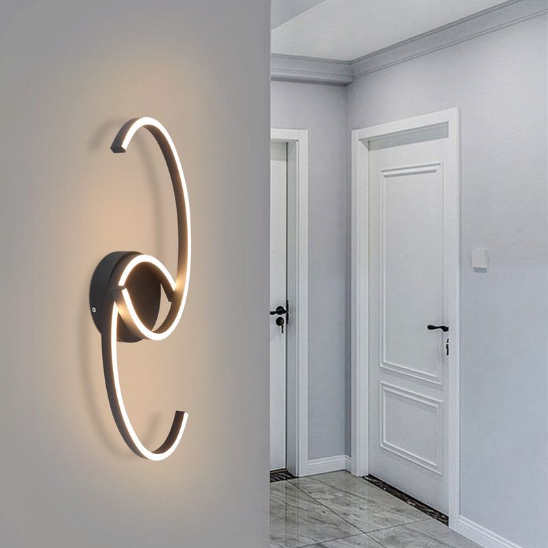 Glitzerlife Deckenlampe LED Deckenleuchte Küche - 24W Wohnzimmerlampe Moderne Design Schlafzimmerlampe 3000K Warmweiß Wohnzimmer Küchenlampe 330° Drehbarer_voghion.com