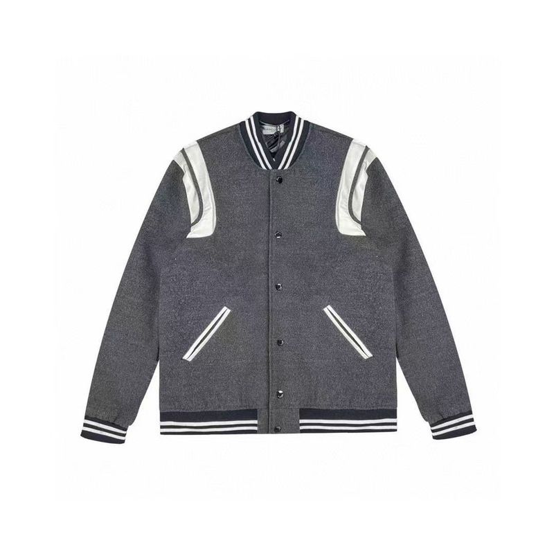 Mixed Wool Quan Zhilong Flat Woolen Patchwork Jacket For Both Men And Women_voghion.com