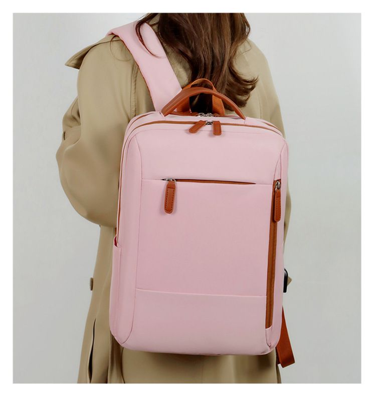 Zaino da viaggio resistente e leggero, di grande capacità, per uomini e donne, tessuto Oxford resistente all'acqua, scomparto per laptop da 16 pollici, zaino casual._voghion.com
