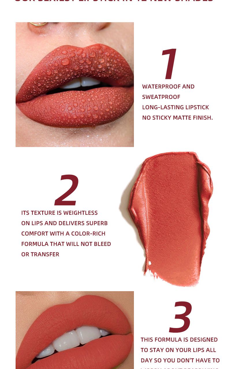 MAYCHEER Air Lip Glaze Velvet Matte Matte Lipstick Bare Lip Mud Air Lip Glaze_voghion.com