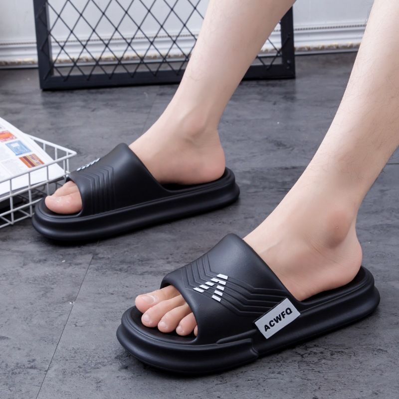 EVA per abbigliamento estivo da uomo, nuove pantofole da spiaggia One Word Flip Home_voghion.com