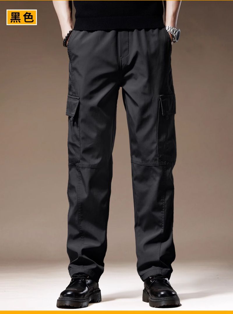 Taktische Cargohose für Herren – Wasserdichte und strapazierfähige Arbeitskleidung mit mehreren Taschen | Gerade Passform | Lockerer Tragekomfort_voghion.com