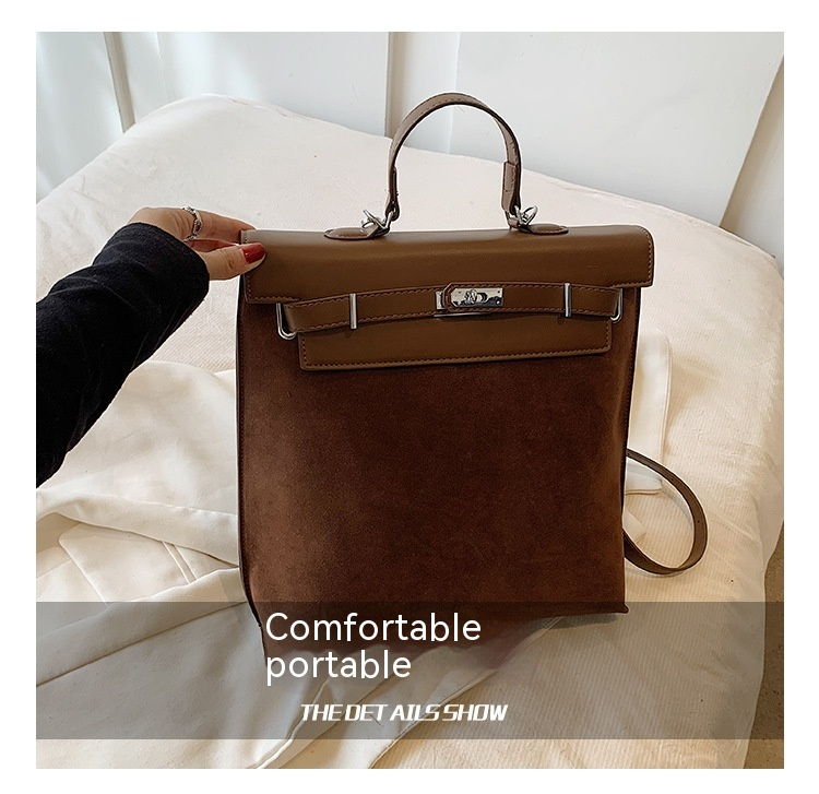 New Women's Bag 2024 New Cross Border Foreign Trade Backpack Retro Trend Women's Minimalist Small Square Bag 098_voghion.com