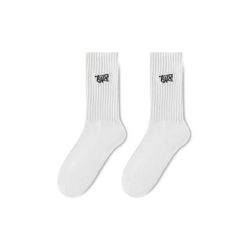 Calzini lunghi da uomo casual sportivi, antiodore, assorbenti e alla moda, a metà polpaccio, primaverili ed estivi_voghion.com