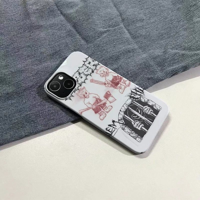 Esquisses 16Promax Phone 15Pro Fun 13 Trendy 14 Personnalisé 13/12 Étui rigide 11_voghion.com