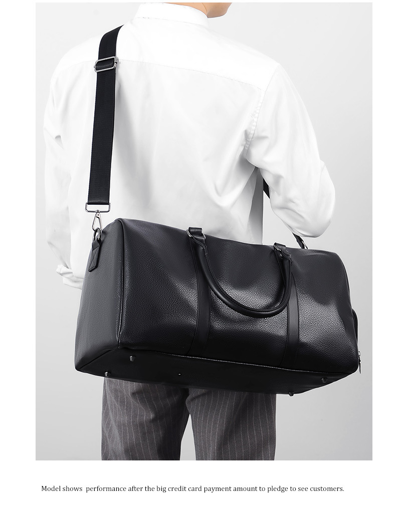 Neue Reisetasche mit Trocken-Nass-Trennung, Übungs-Yogatasche, separatem Schuhfach, Fitnesstasche mit großem Fassungsvermögen_voghion.com