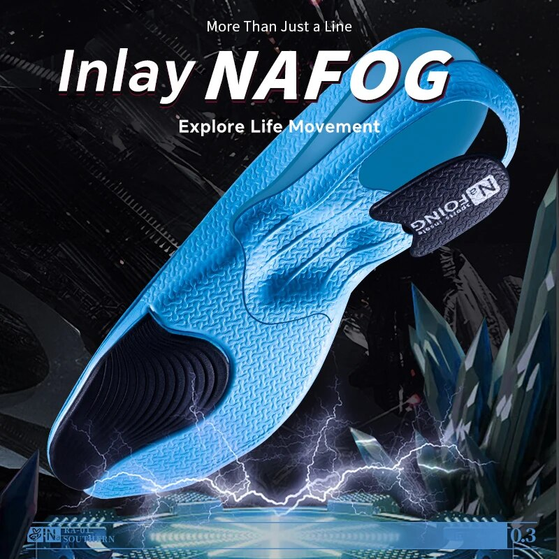 NAFOING Orthopedic Flat Foot Feet Arch Support Plantar Fasciitis Medical EVA Insoles Shoes For Men/Women_voghion.com