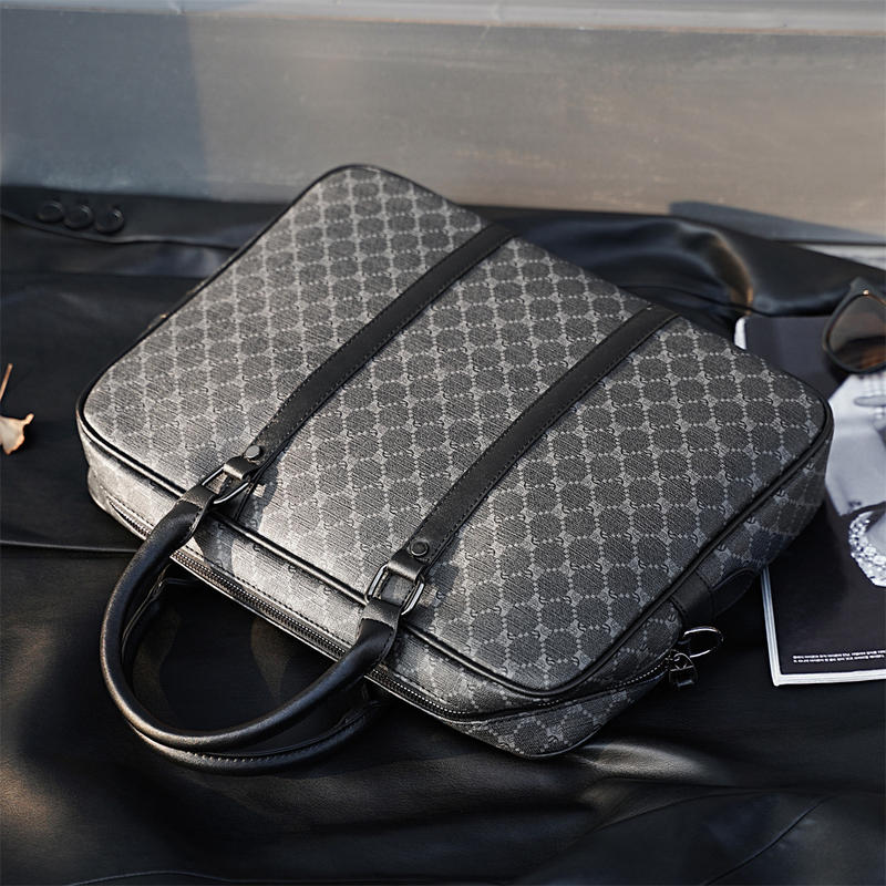 Laptop Bag Top-quality New Business Men's Document Briefcase Commuter Travel Handbag Men's Bag_voghion.com