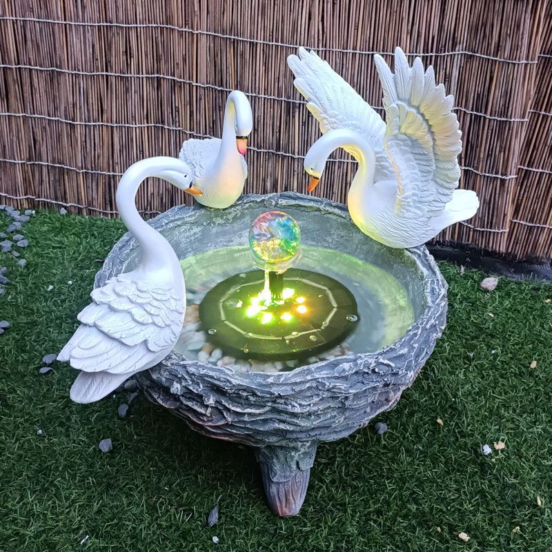 【 91% de calificación positiva 】 Planta suculenta creativa con forma de cisne para decoración de balcón, jardín, hidropónico, hierba de cobre_voghion.com
