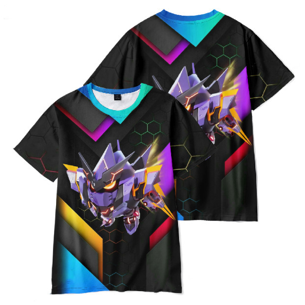 Eladó rajzfilmfigura Egg Party 3D digitális nyomtatású aranyos, lélegző póló_voghion.com