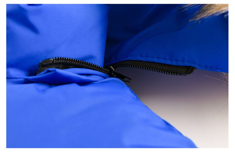 Manteau d'hiver en coton pour garçon, version coréenne, grande taille, lettre pour enfants, mi-long, en duvet, épais et chaud, tendance_voghion.com