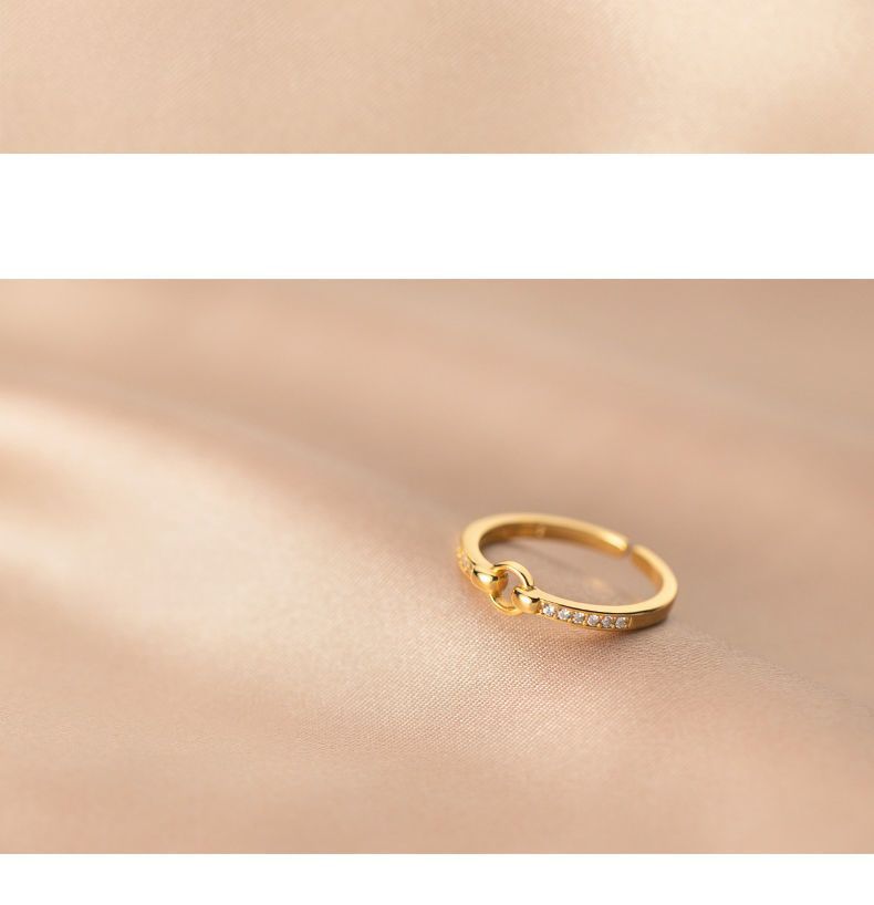 Circle Ring For Women, Ins Style, Non-Fading, Minimalist, High-End Feel, Niche Design, Student, High Appearance, Best_voghion.com
