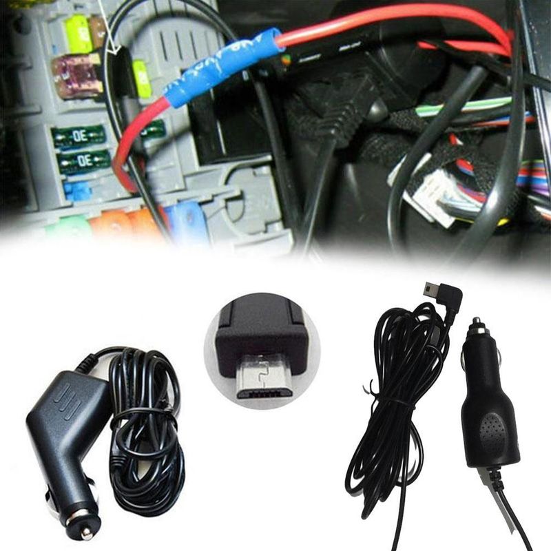 5V gebogen mini-USB-oplaadpoort voor auto-DVR, camera, GPS-recorder_voghion.com