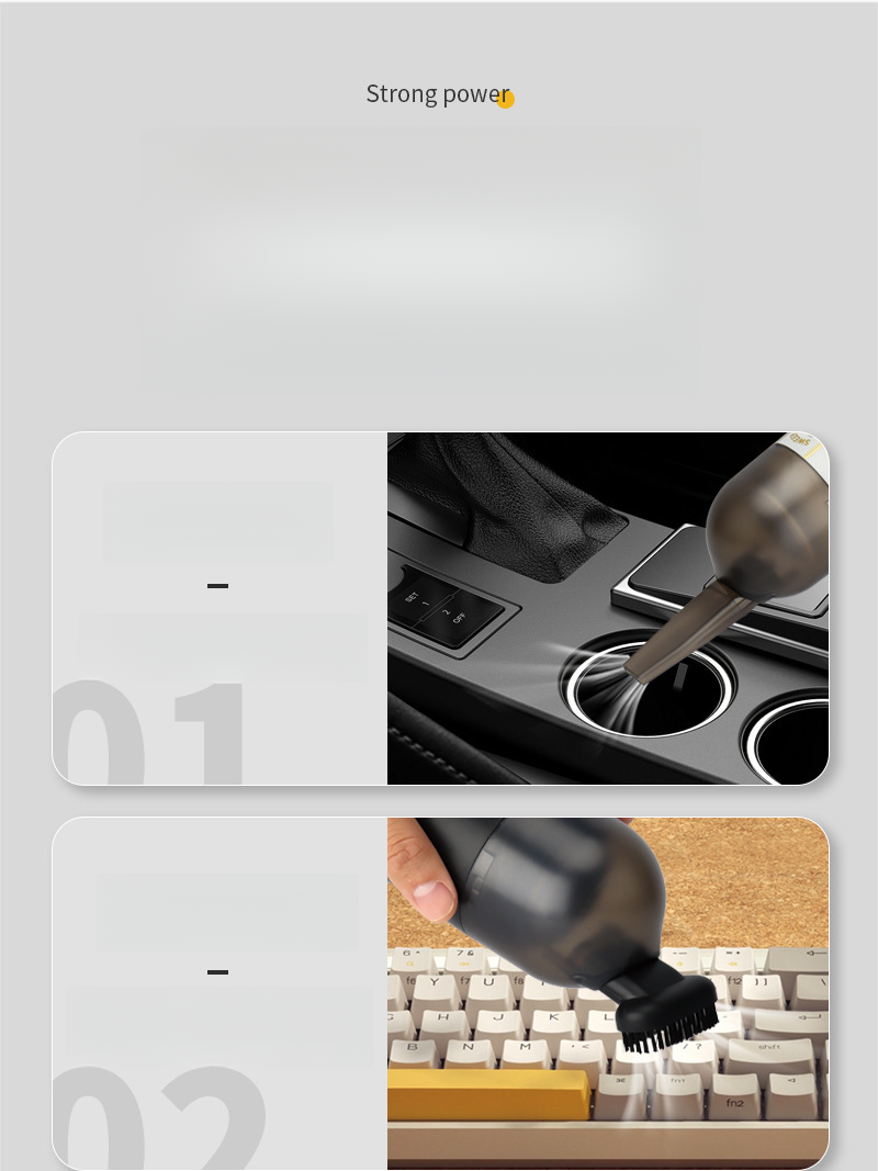 Home Car Handheld Mini Portable Wireless Office Desktop Vacuum Cleaner_voghion.com
