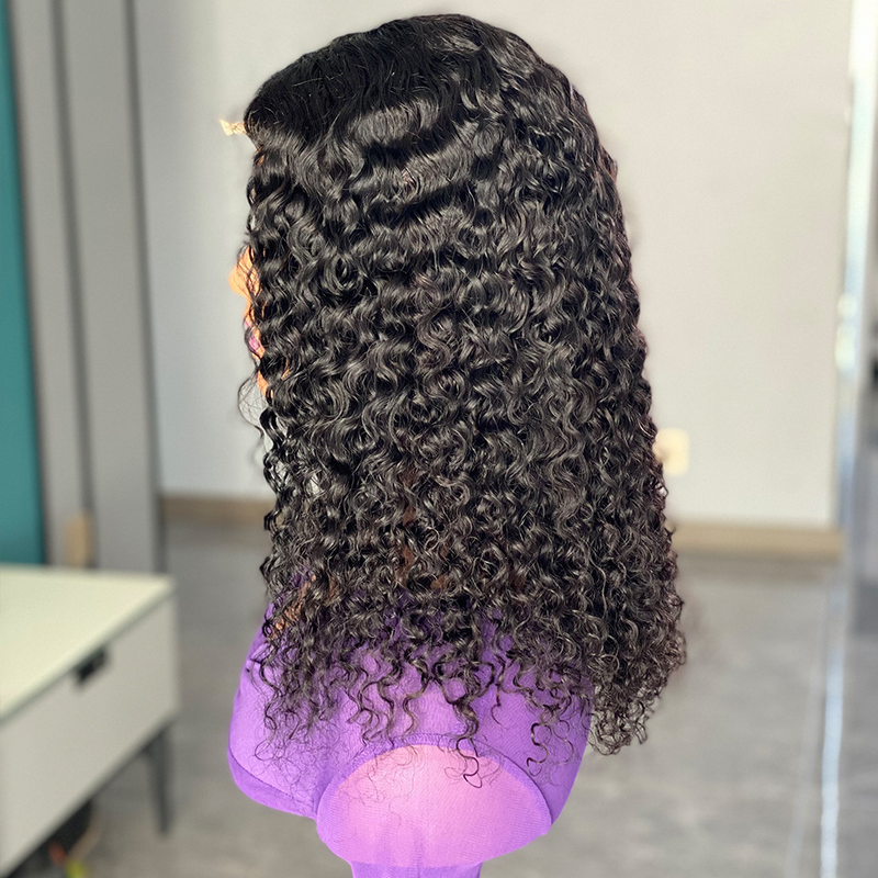 Extensiones de cabello Pelucas Peluca de cabello humano rizado rizado_voghion.com