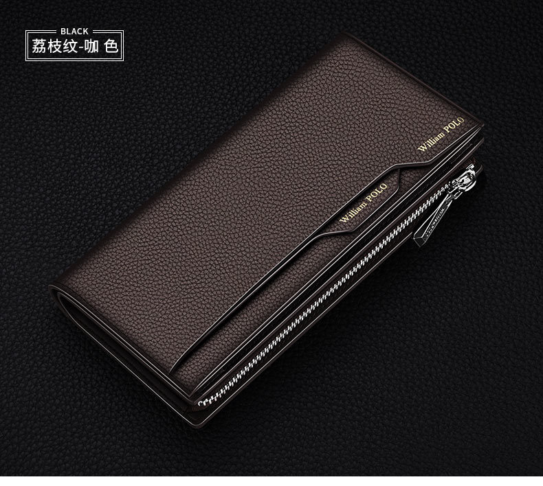 Emperor Paul Long Headcoat - Cartera de piel de vacuno de gran capacidad para hombre_voghion.com