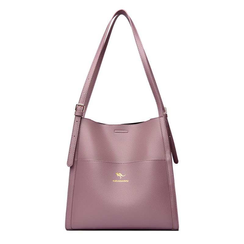2024 New Leather Bucket Shoulder Women Purses Fashion Underarm satchel Messenger Bag For Shopping Large Capacity Tote_voghion.com