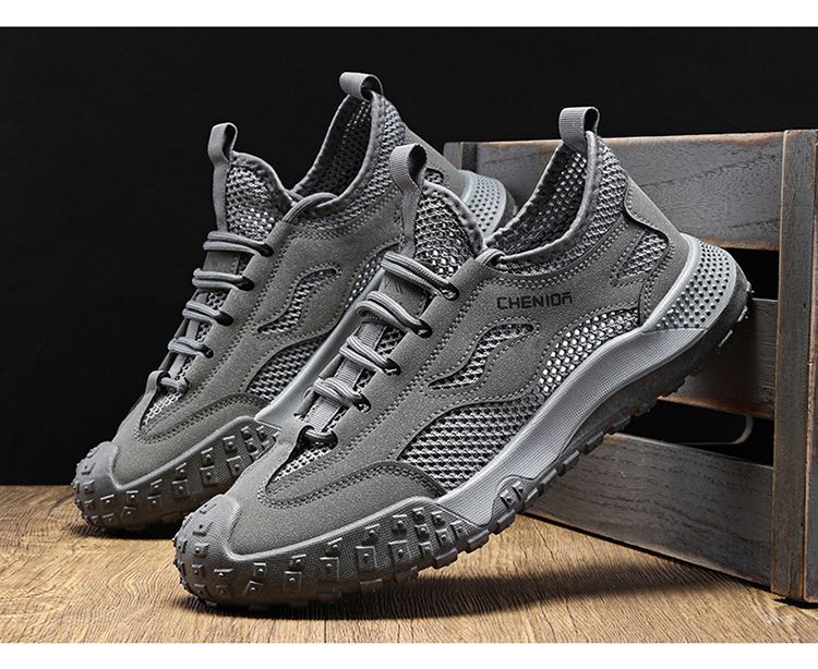 Herren-Sicherheitsnetz, leicht, atmungsaktiv, geruchsabweisend, rutschfest, verschleißfest, lässige Sportschuhe für den Sommer_voghion.com