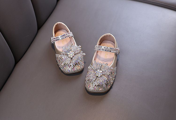 Baby Mädchen Mädchen Mädchen Prinzessin Diamant Einzelschuh Schuhe Tanzshow Schuhe_voghion.com