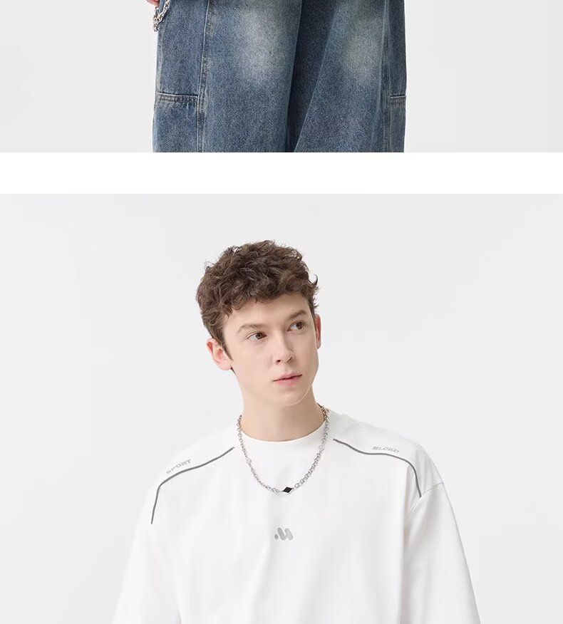 T-shirt oversize Cool Comfort pour homme et femme - T-shirt d'été respirant à manches courtes avec imprimé urbain (M-3XL)_voghion.com