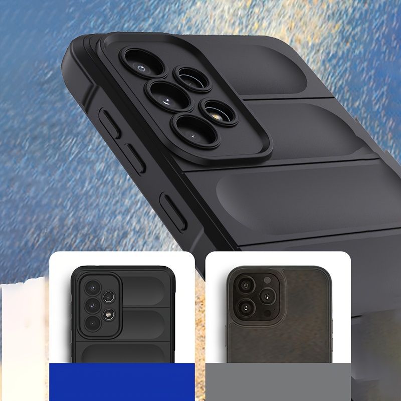 UltraGuard stoßfeste Handyhülle – Fortschrittlicher Schutz aus flüssigem Silikon für die Serien Galaxy S24 bis A12 – Universell kompatible schützende Rückseite_voghion.com