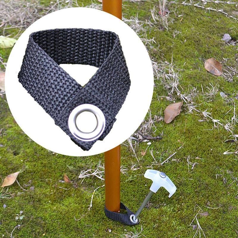 Outdoor-Daach Camping-Fëschstang-Apparat Zelt Sonneschutz Accessoiren Bandbefestigungsschnalle_voghion.com
