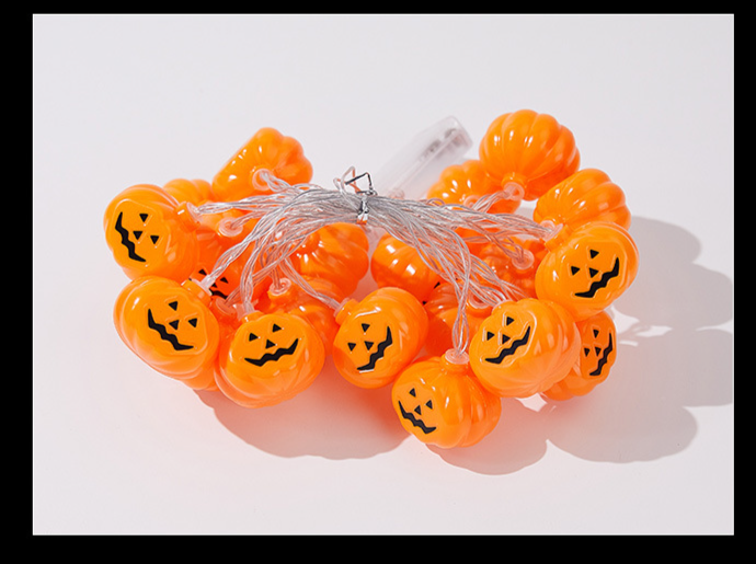 Halloween LED Pumpkin Ghost Eye Bat Small Colorful String Atmosphere Decoration Lights_voghion.com