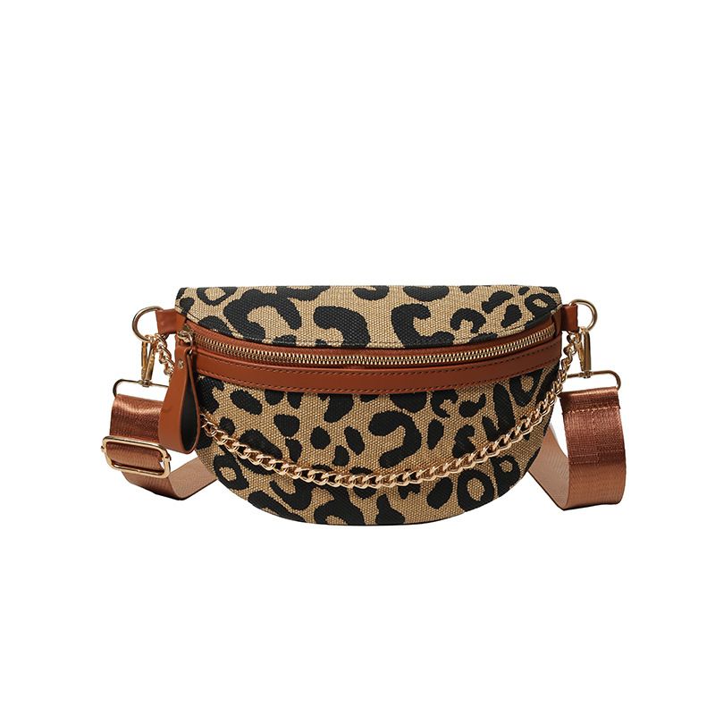 Borsa a tracolla monospalla con stampa leopardata, nuova moda, a quadri, da donna, con tracolla testurizzata_voghion.com