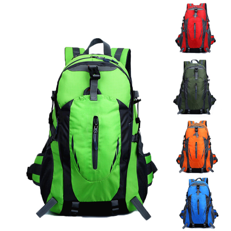 LazyZoom 【Tesoro de fábrica】Nueva mochila de viaje de nailon impermeable para senderismo al aire libre para parejas_voghion.com